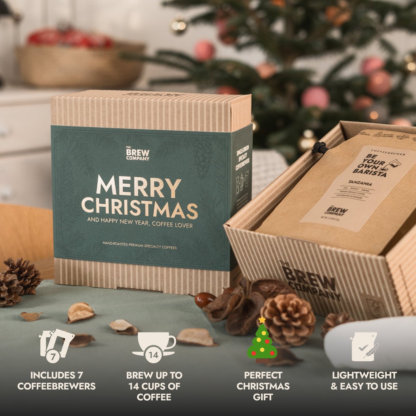 Premium Kaffe Geschenkbox